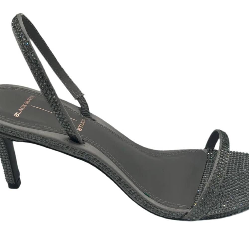 Chic Textured Green Heels - Picture 4 of 4